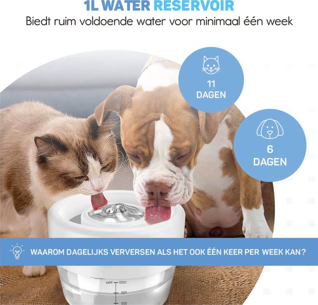 PETKIT New Cat Water Fountain with Wireless Pump, Ultra Quiet 65oz/1.85L Pet Wat