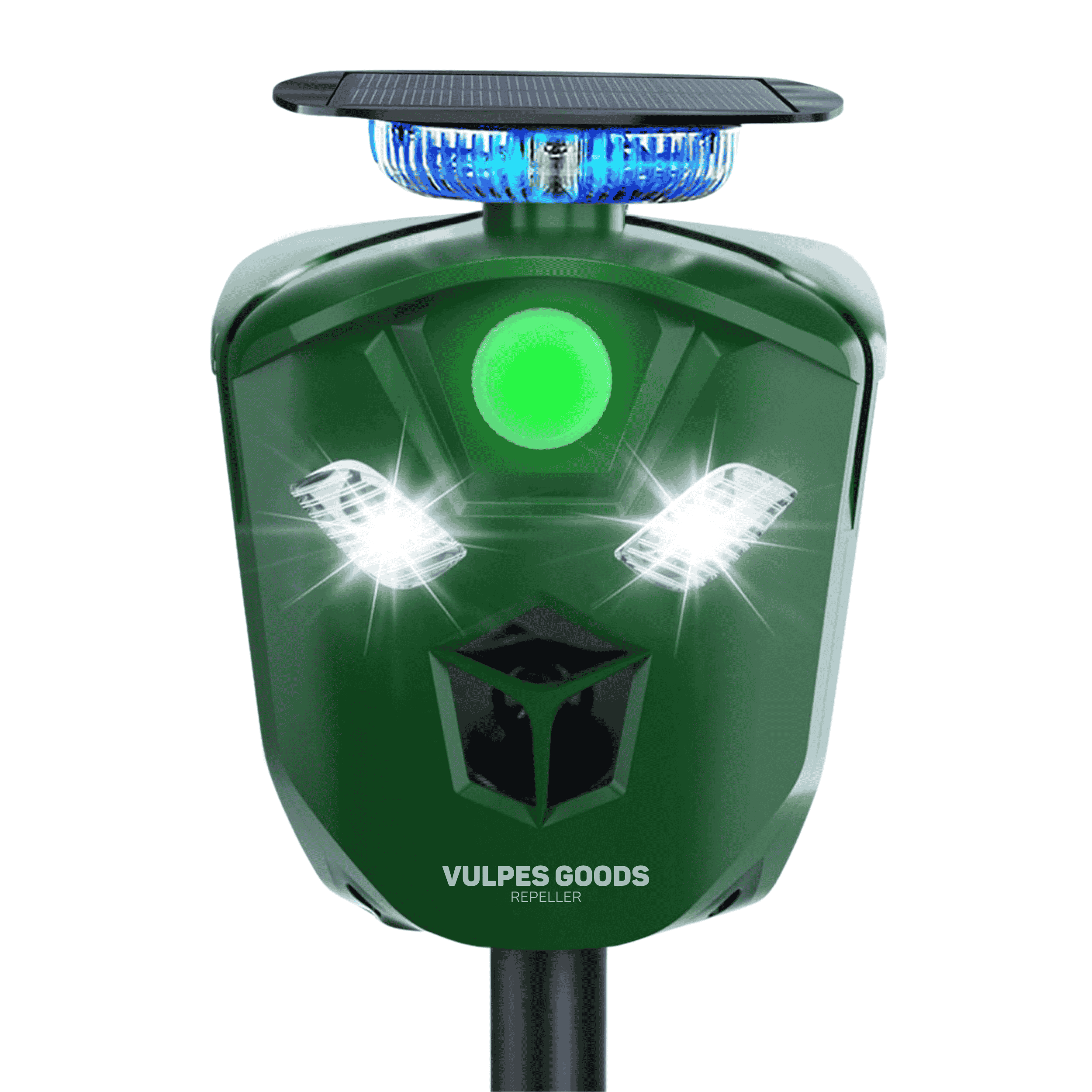 Vulpes Goods® Ultrasone Kattenverjager PRO - Groen - Kattenverjagers