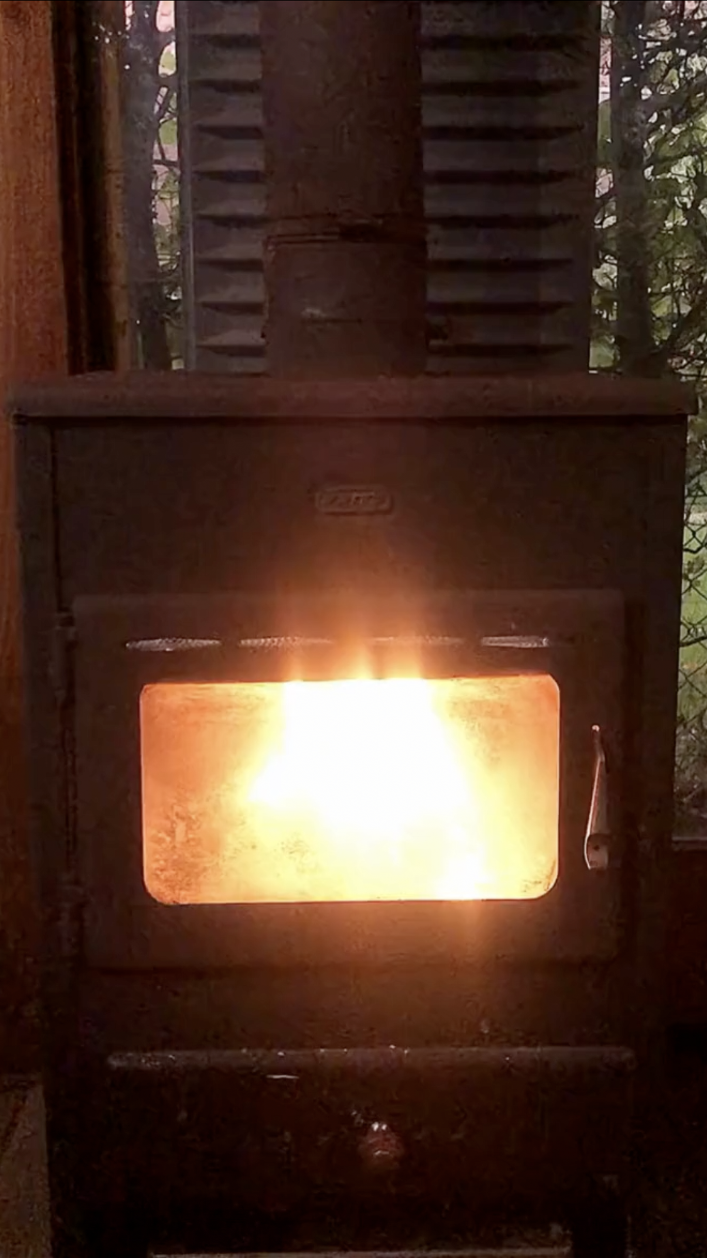 Houtkachel Ventilator Warmte Aangedreven - Houtgestookte