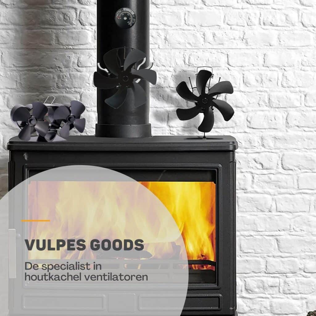 Ventilateur de poêle Vulpes Tech® pour poêle à bois - Ventilateur de
