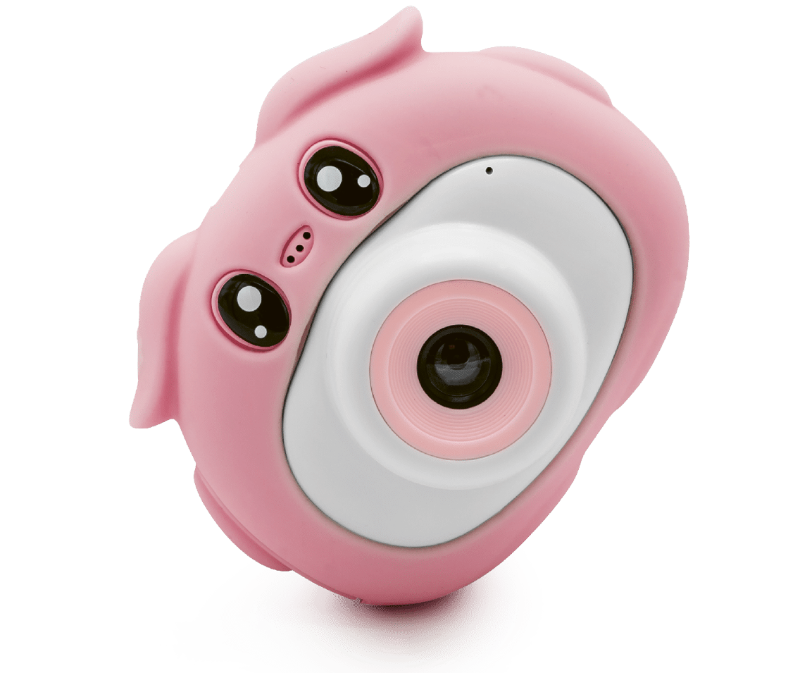 Vergemakkelijken ingewikkeld Bakkerij Digitale Kindercamera - Roze/Wit - Vulpes Goods