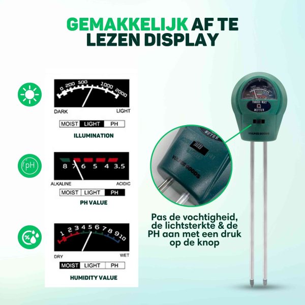 Vochtmeter Bodem Planten PRO 3