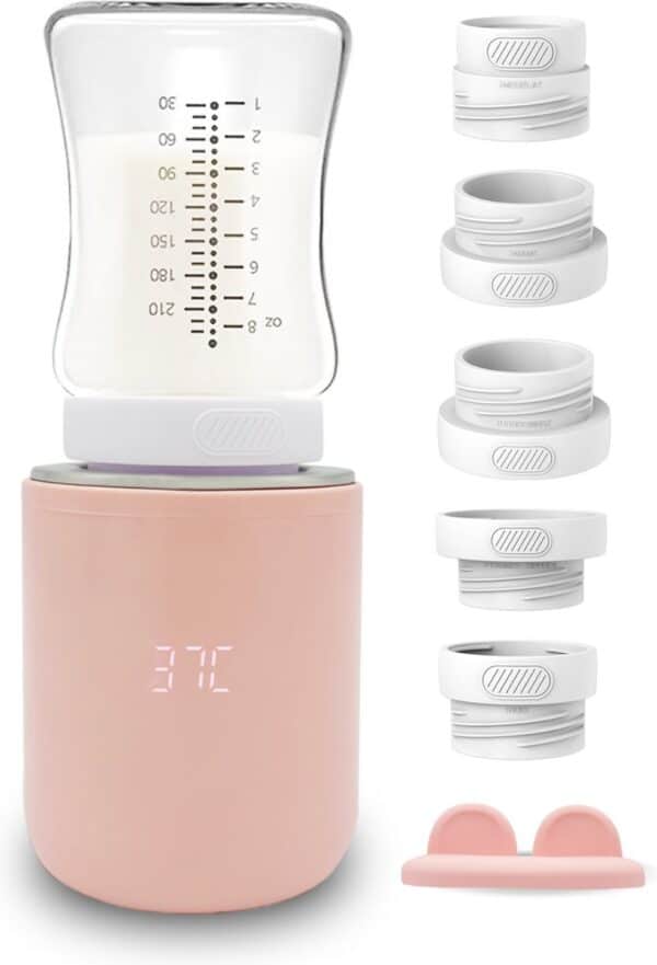Flessenwarmer_Roze