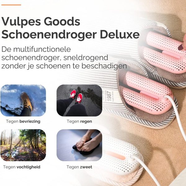 Elektrische schoendroger 17 x 5.5 x 3 cm aanbieding bij Kruidvat