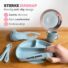 Siliconen Babyservies Set10