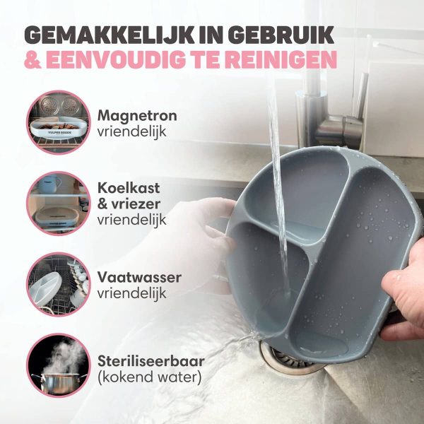 Siliconen Babyservies Set7