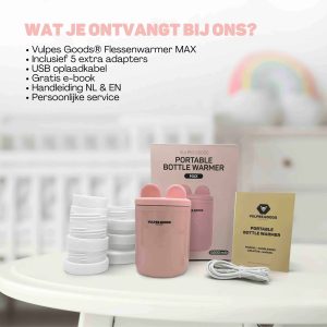 Kolvy® Flessenwarmer voor Onderweg - Draadloos Kolvy® Flessenwarmer voor Onderweg - Draadloos