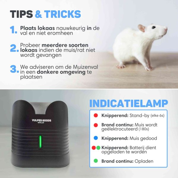 Elektrische Muizenval 10 Elektrische Muizenval 10