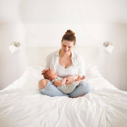 borstvoeding baby