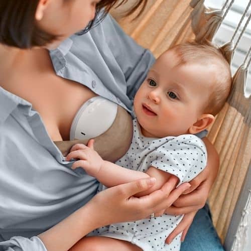 borstvoeding baby hoeveel