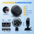 8 inch Ventilator Max 12