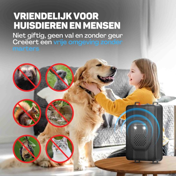 diervriendelijke en efficiënte marterverjagers