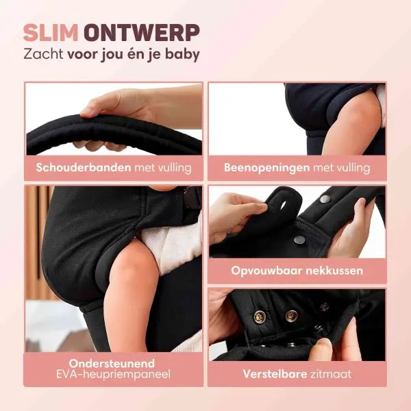 wat maakt dragen comfortabel voor ouder en kind