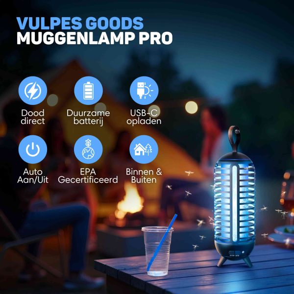 wat zijn de voordelen van een muggenlamp