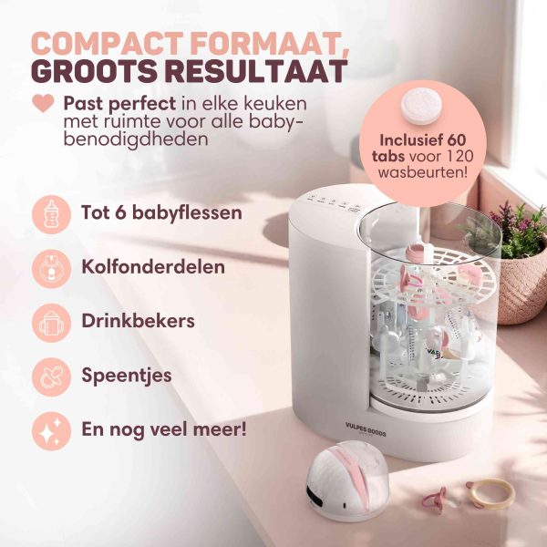 wat zijn de voordelen van een flessen sterilisator