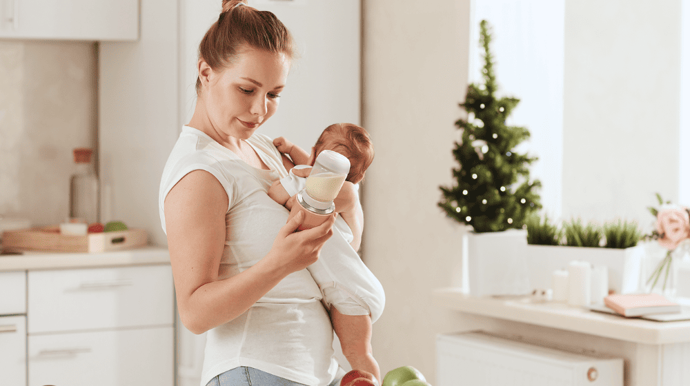 flesvoeding opwarmen