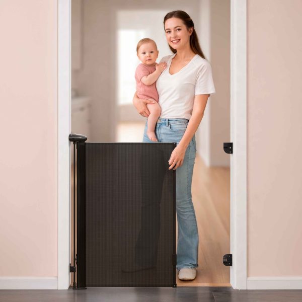 Safety Gate - Zwart - Lifestyle voorkant