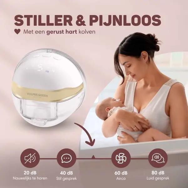 draadloos kolven bij gevoelige borsten