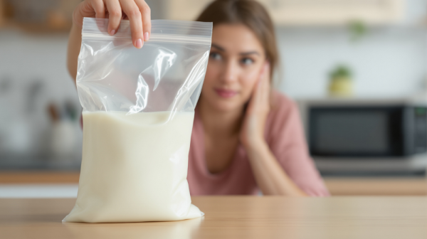 wat mag je absoluut niet doen bij het opwarmen van babyhapjes
