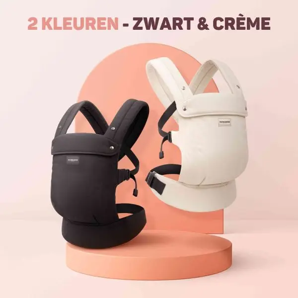 Draagzak Zwart en Cream 13